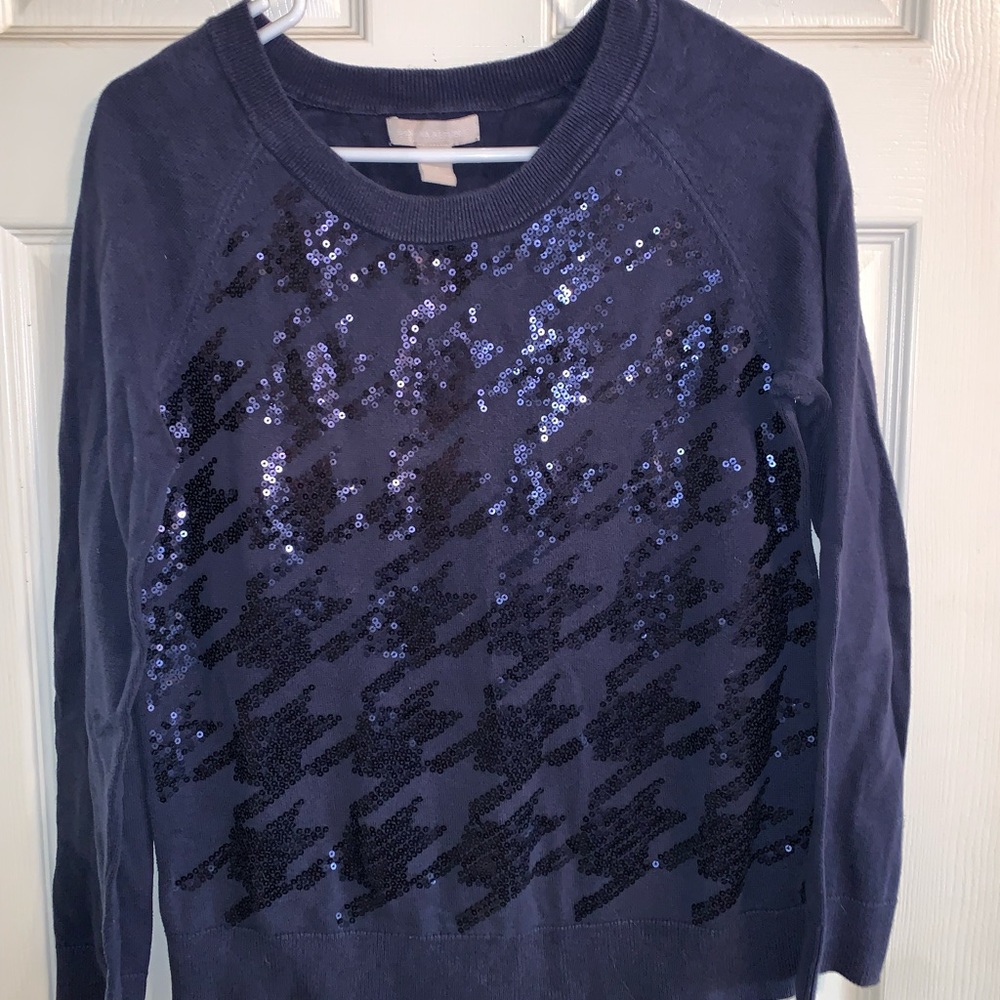 Banana republic navy blue sweater size Small